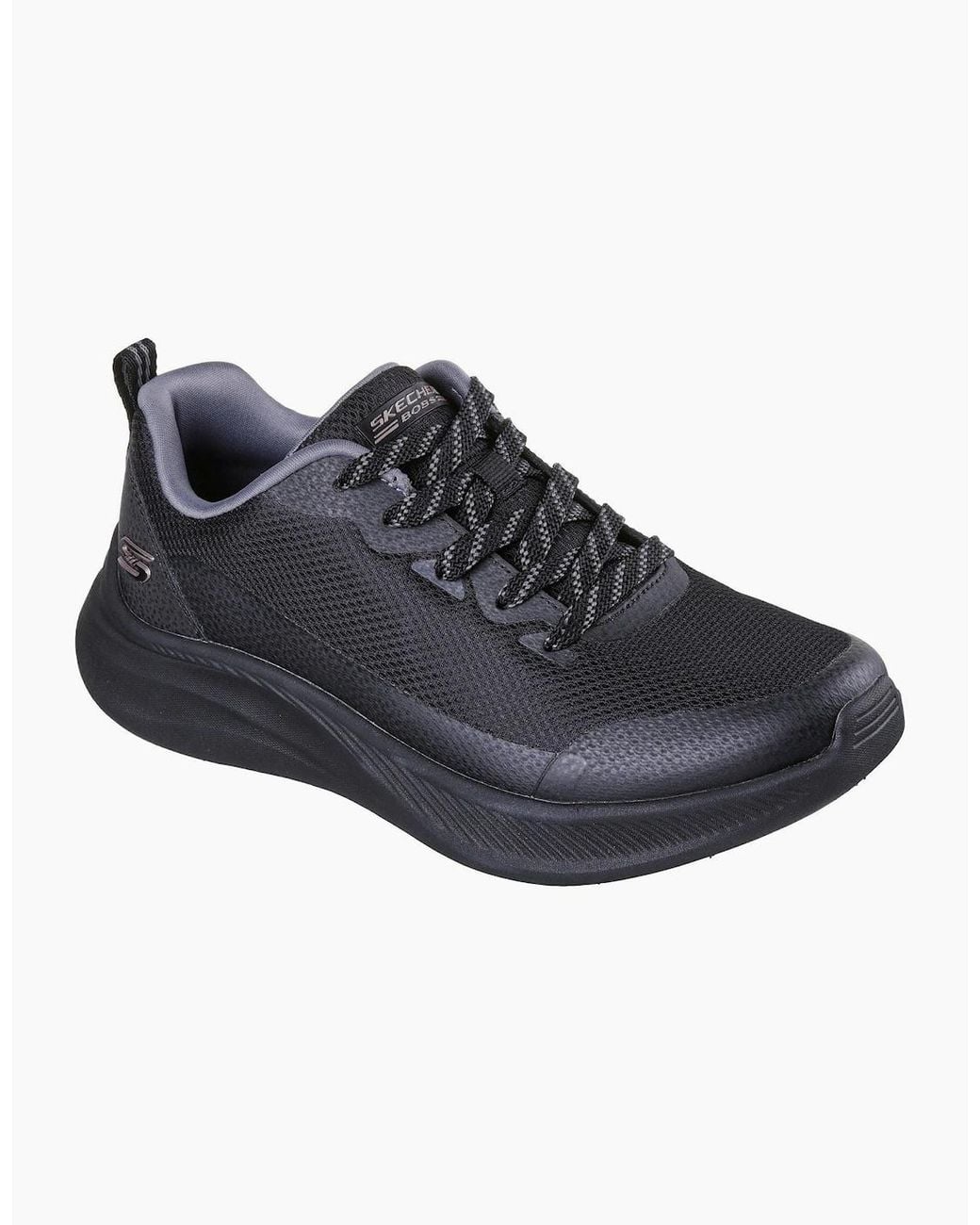 Skechers Blue Bobs Moda Flex Textile Trainers