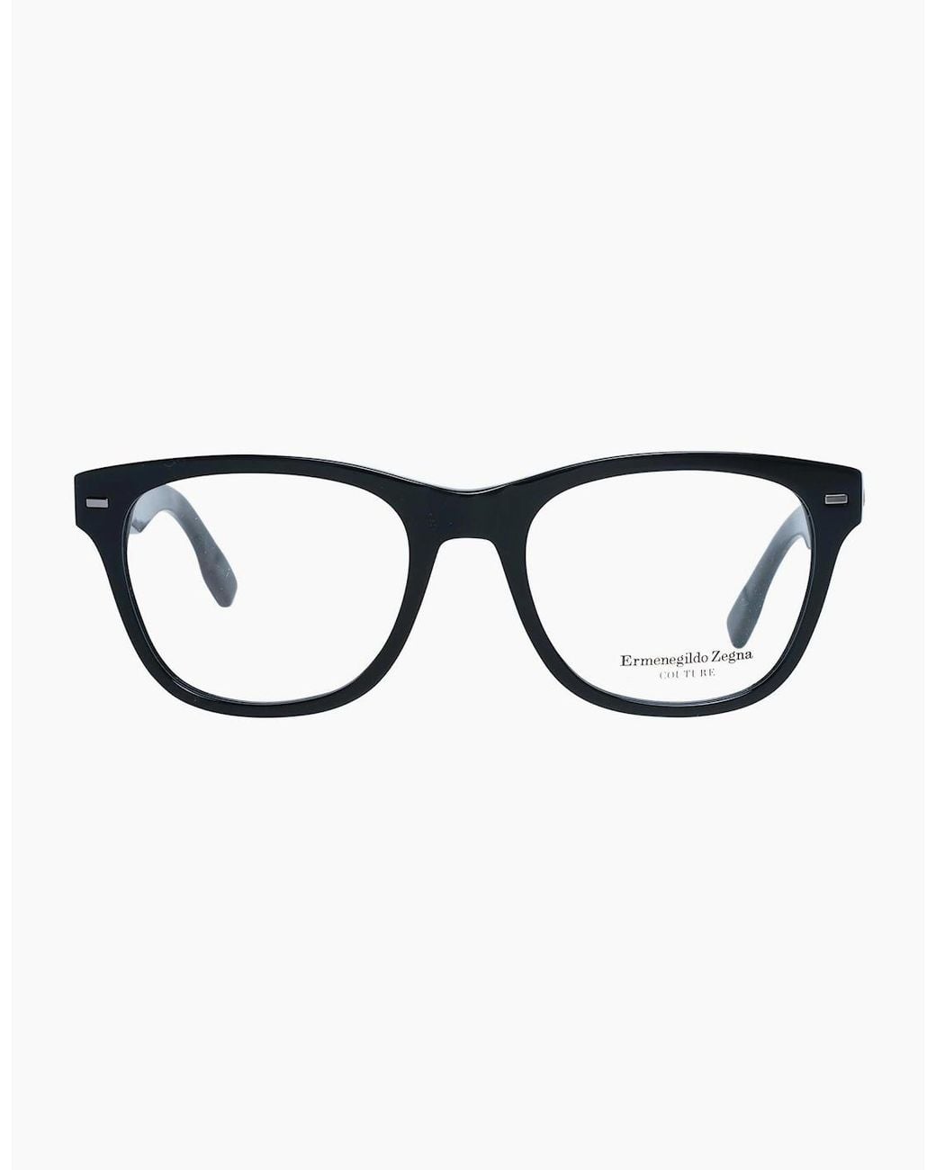 Zegna Black Optical Frame Zc5001 001 52 for men