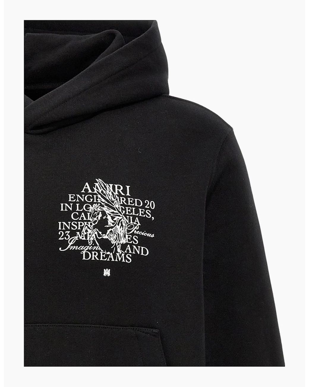 Amiri Black Precious Memories Hoodie for men