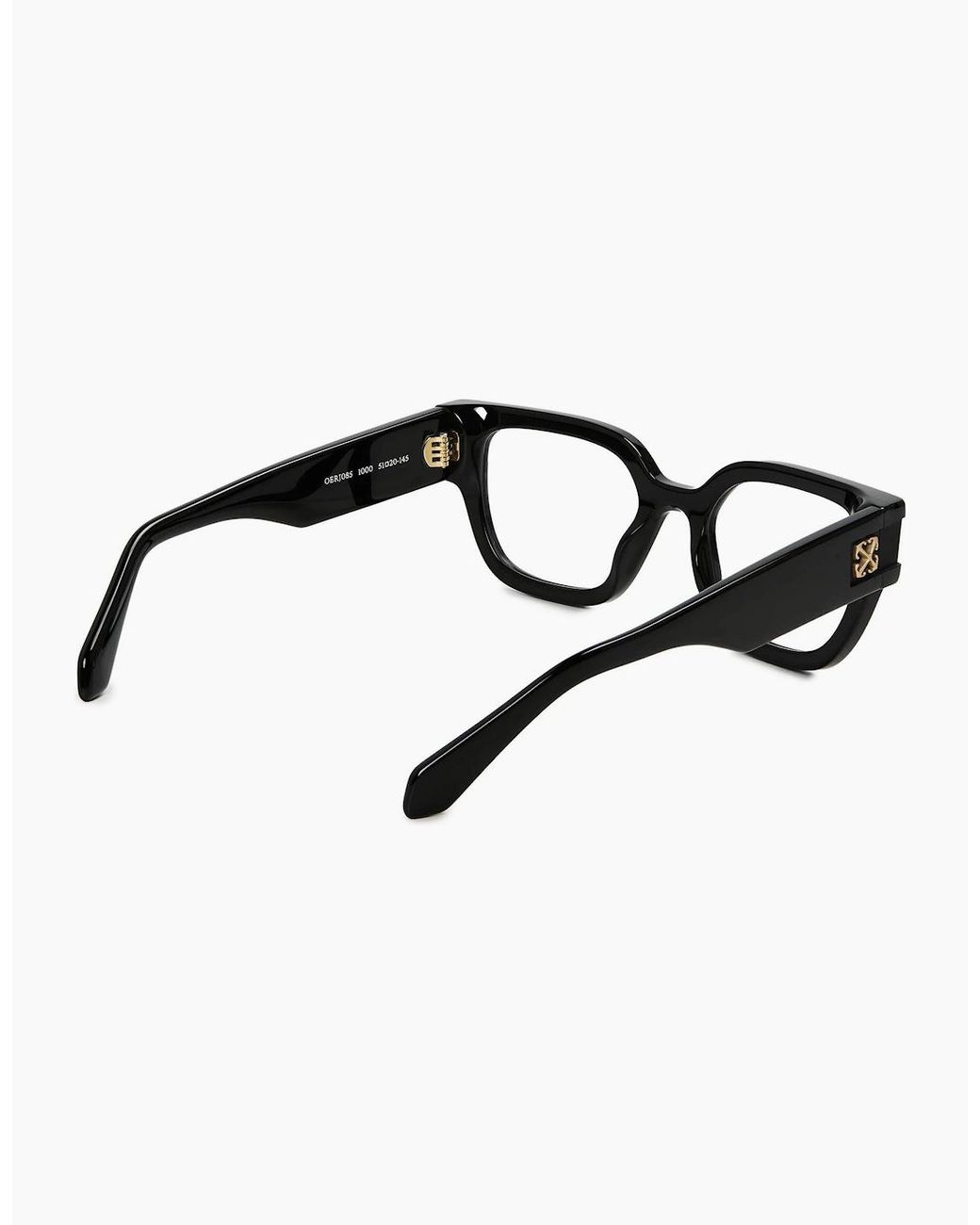 Off-White c/o Virgil Abloh Black Off Eyewear Style 85 for men