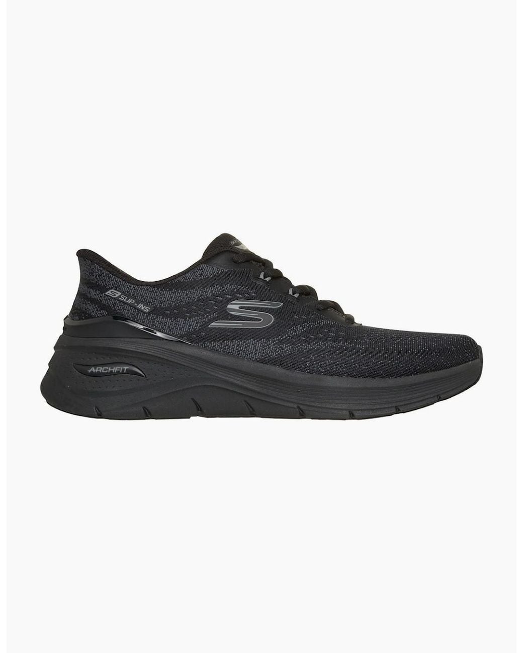 Skechers Black Arch Fit 3.0 Trainers for men