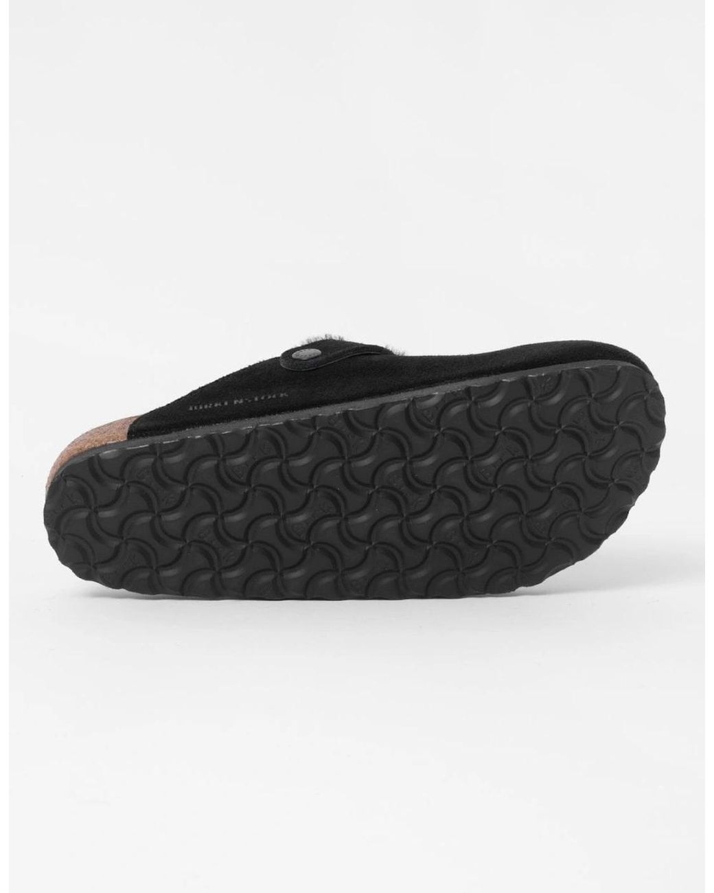Birkenstock Boston Black Vl Sheepskin Clogs