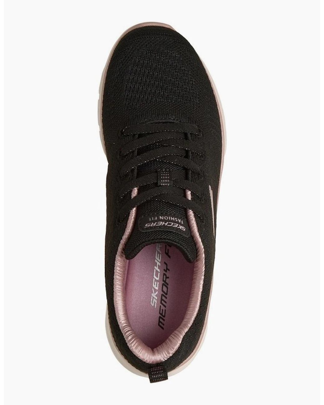 Skechers Black Fashion Fit 2.0 Trainers