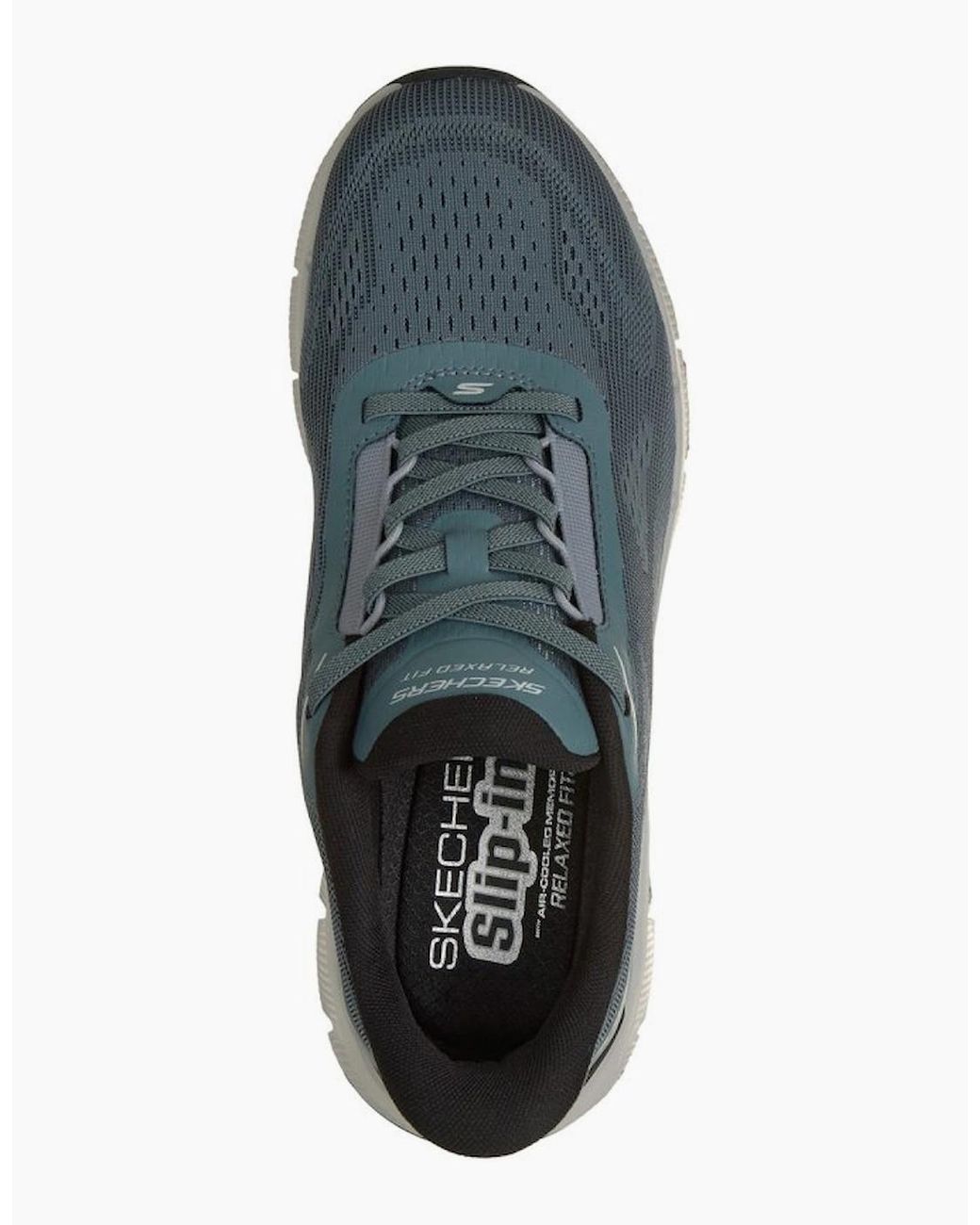 Skechers Blue Relaxed Fit Flex Zayder Trainers for men