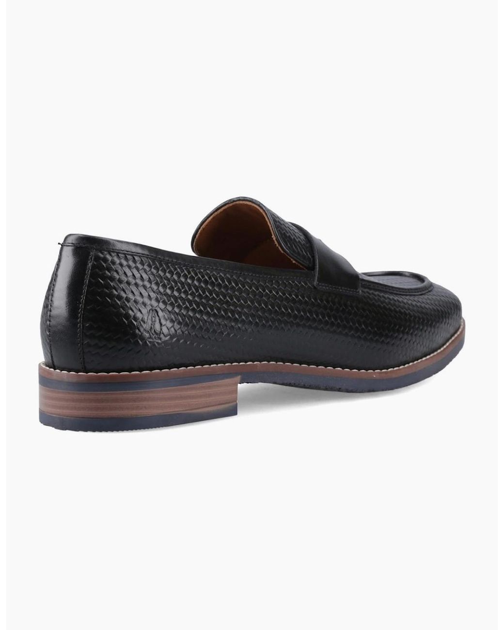 Hush Puppies Black Mitchell Loafers for men