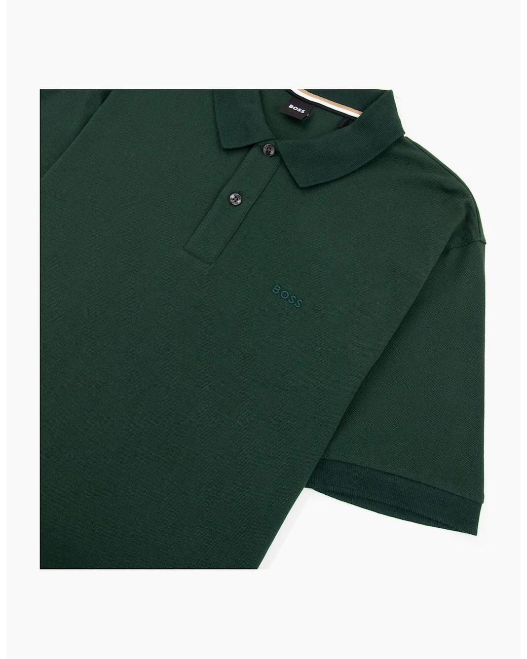 Boss Green Pallas Embroidered Logo S/S Polo Dark 350 for men