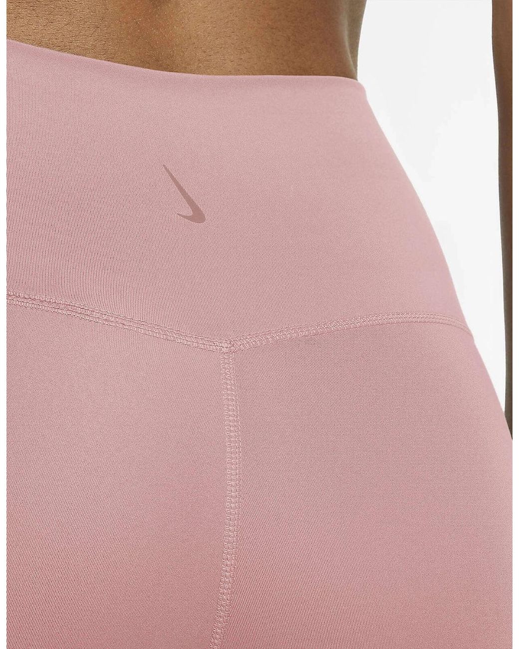 Nike Pink Yoga Pastel 7/8 Leggings