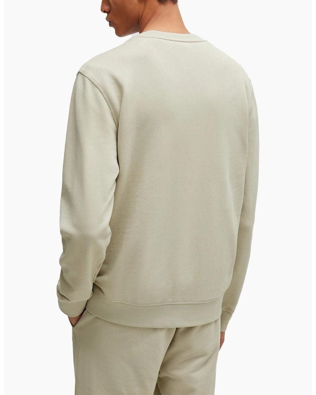 Boss White Boss New Westart Crew Sweat