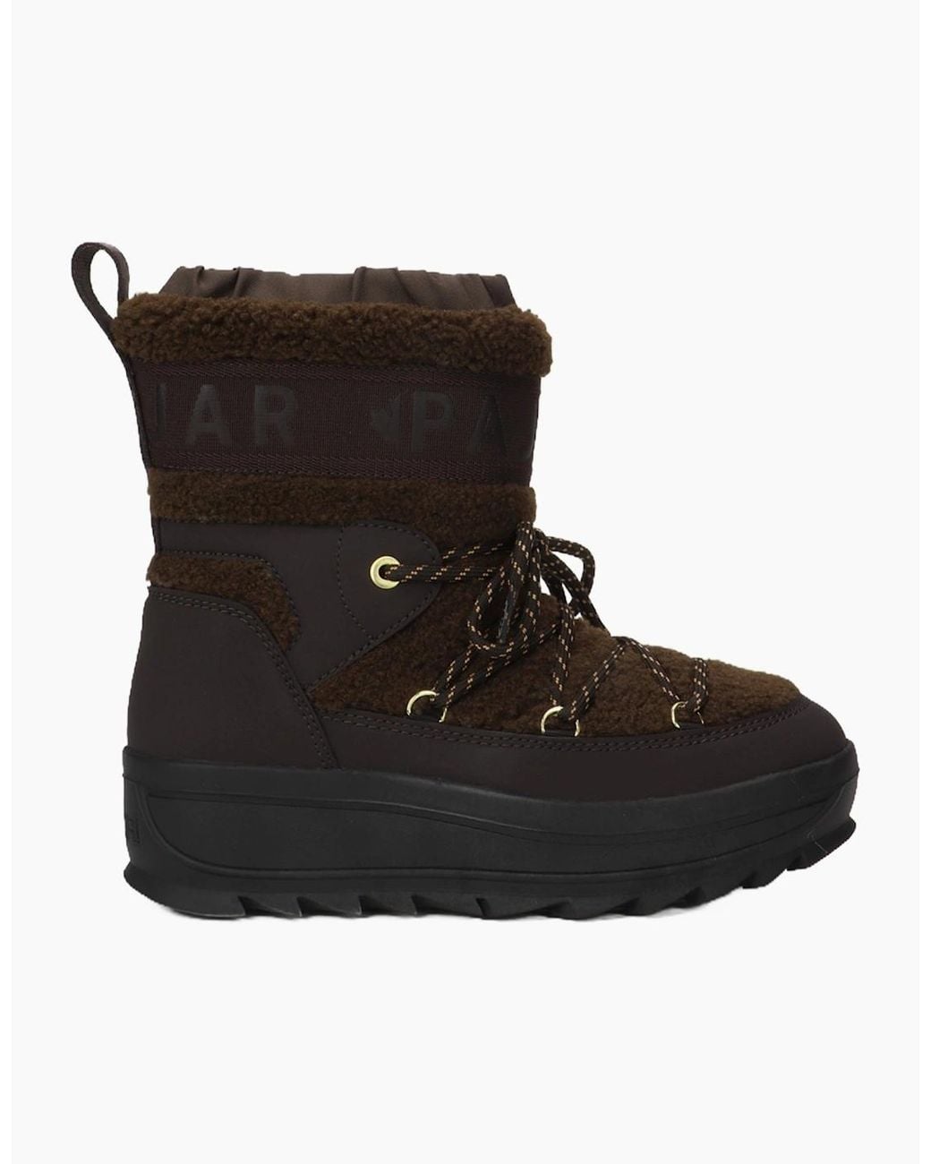 Pajar Black Galaxy Lama Pull On Waterproof Snow Boots