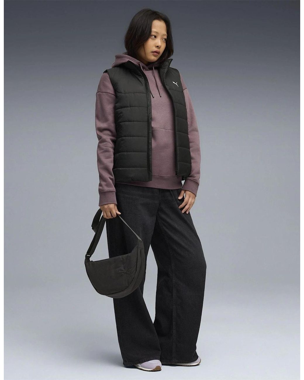 PUMA Purple Class Relaxed Overhead Tech Fleece Hoodie