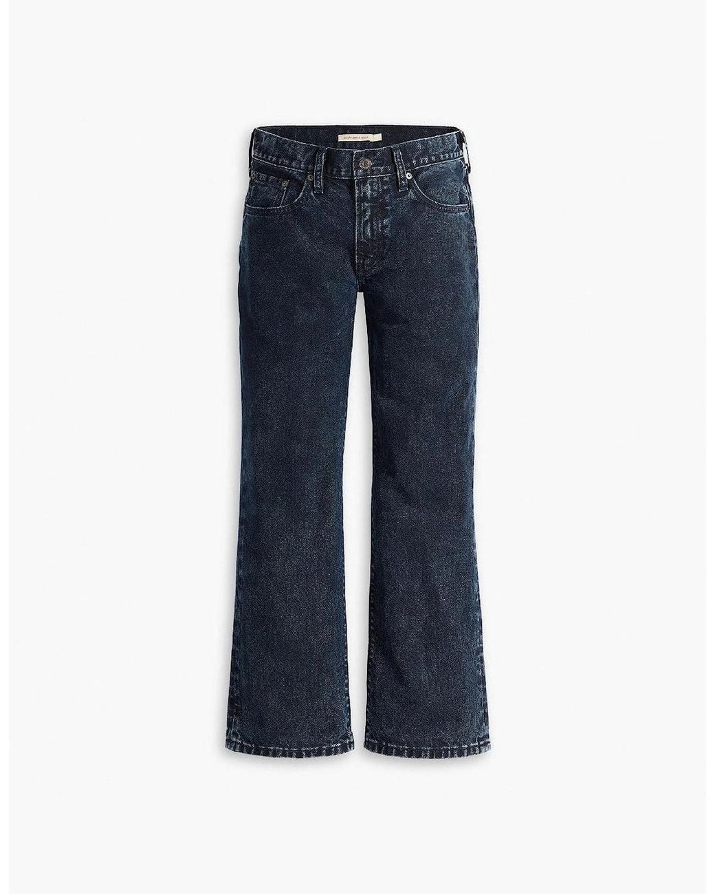 Levi's Blue Levi's Mid Rise Straight Leg Jeans