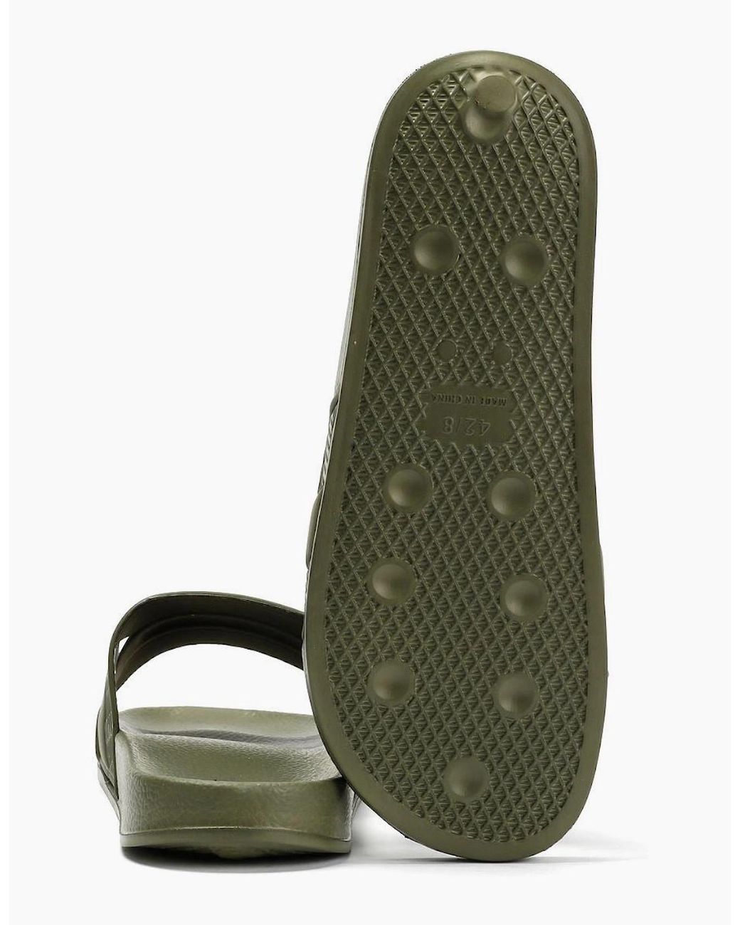 Original Penguin Green Penguin Paradise Khaki Slides for men
