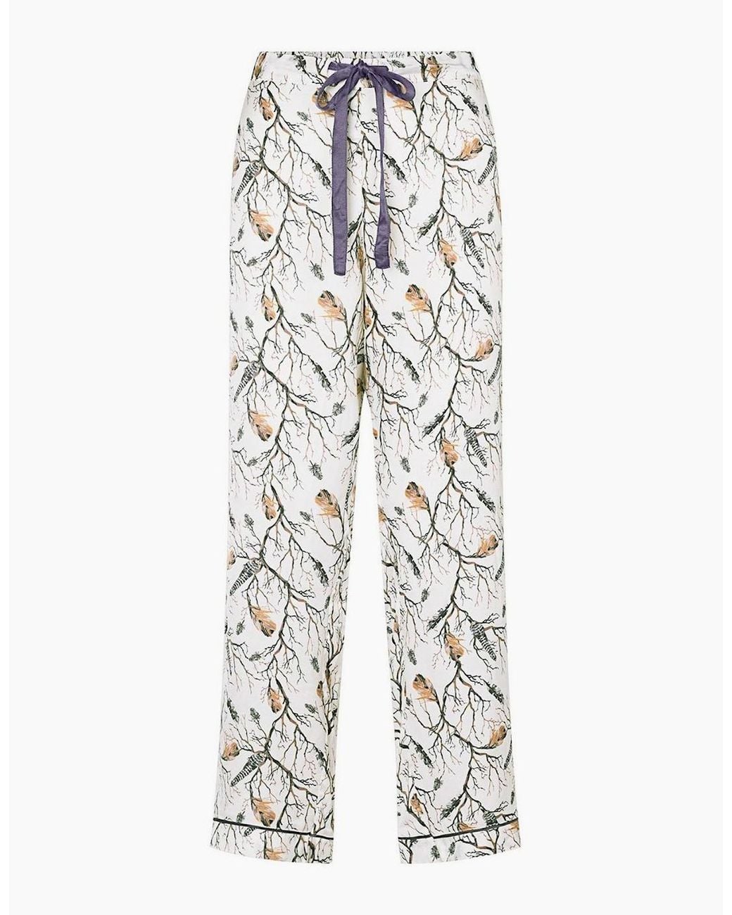 CCDK White Janet Pj Pants