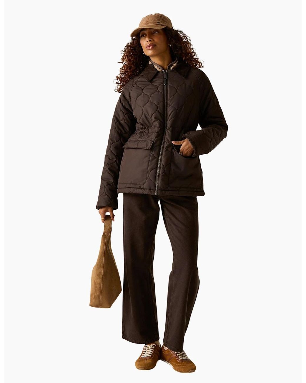 Regatta Purple Ladies Amira Quilted Padded Jacket