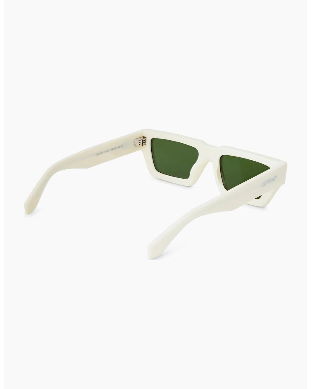 Off-White c/o Virgil Abloh Multicolor Manchester 53 Rectangle Full Rim Sunglasses for men