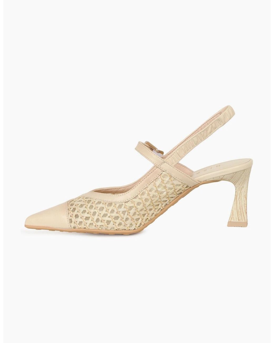 Hispanitas Natural Giorgia Open Court Shoes