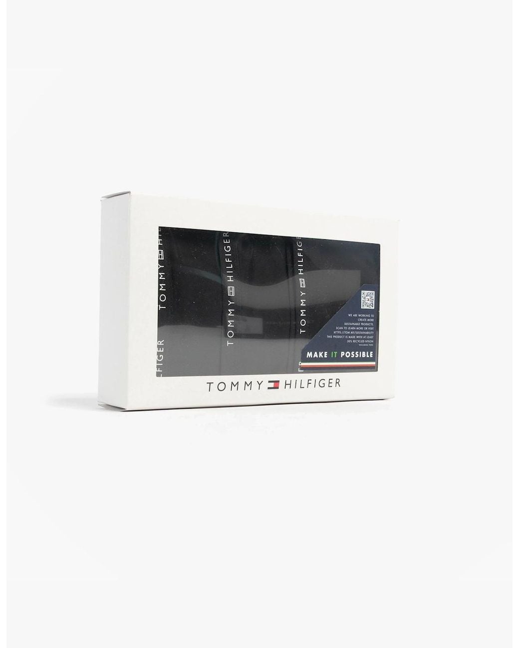 Tommy Hilfiger Black Lace 3 Pack Thongs