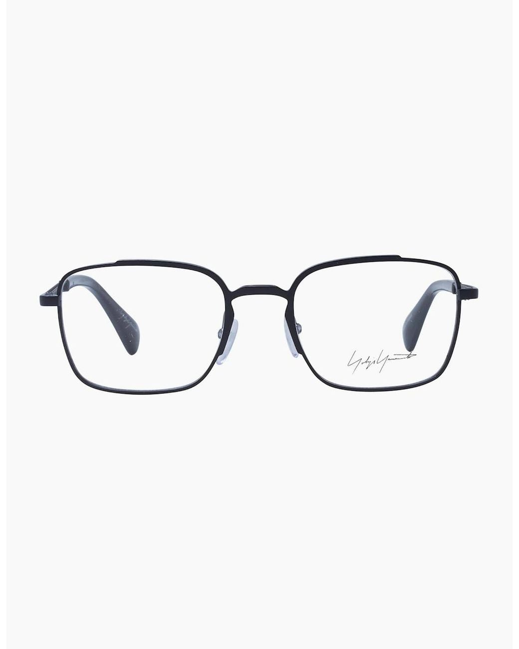 Yohji Yamamoto Black Optical Frame Yy3006 002 51 for men