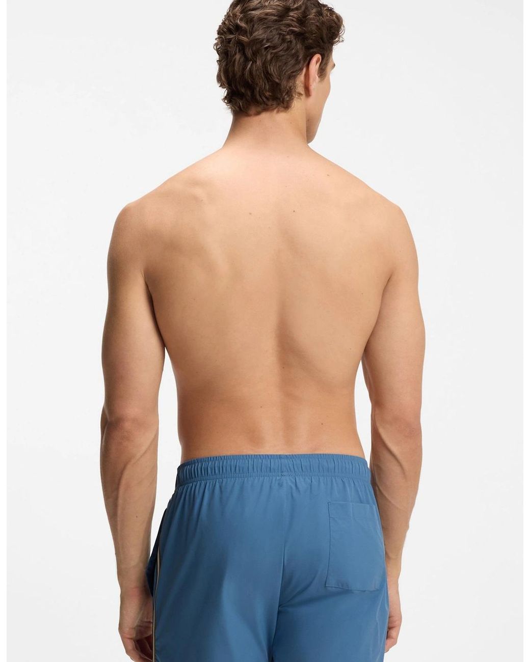Boss Blue Iconic Swimshorts for men