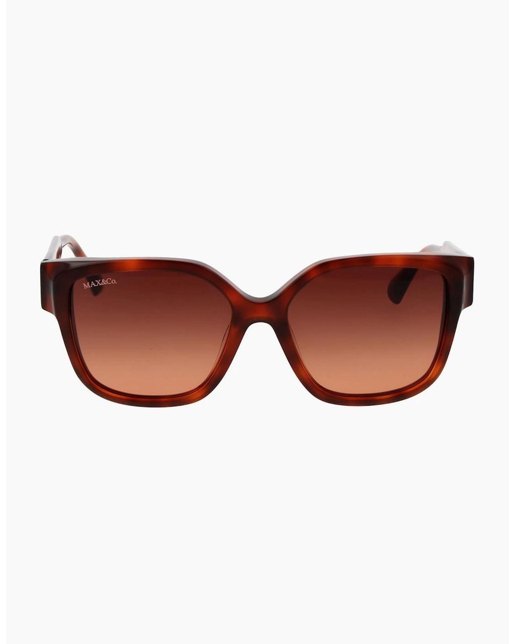 MAX&Co. Brown Sunglasses Mo0075 52F 55