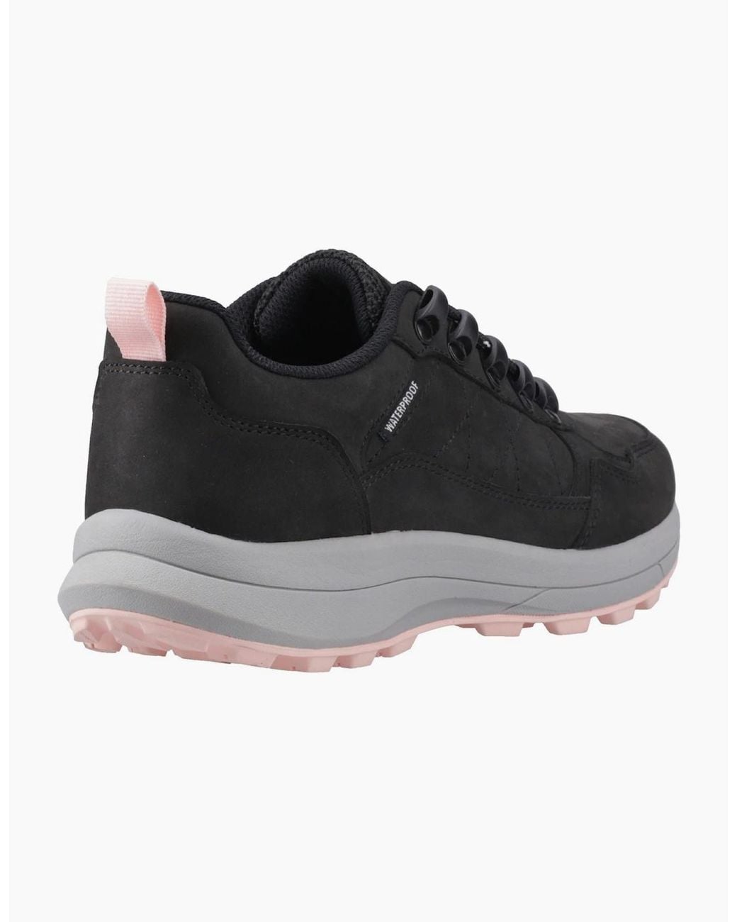 Cotswold Black Elmfield Nubuck Hiking Shoes