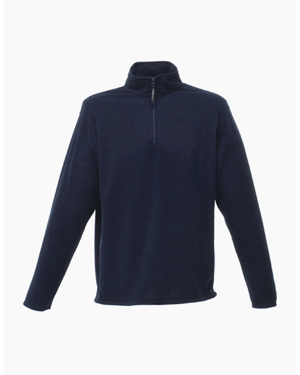 Regatta Blue Professional Micro Zip Neck Fleece Top for men