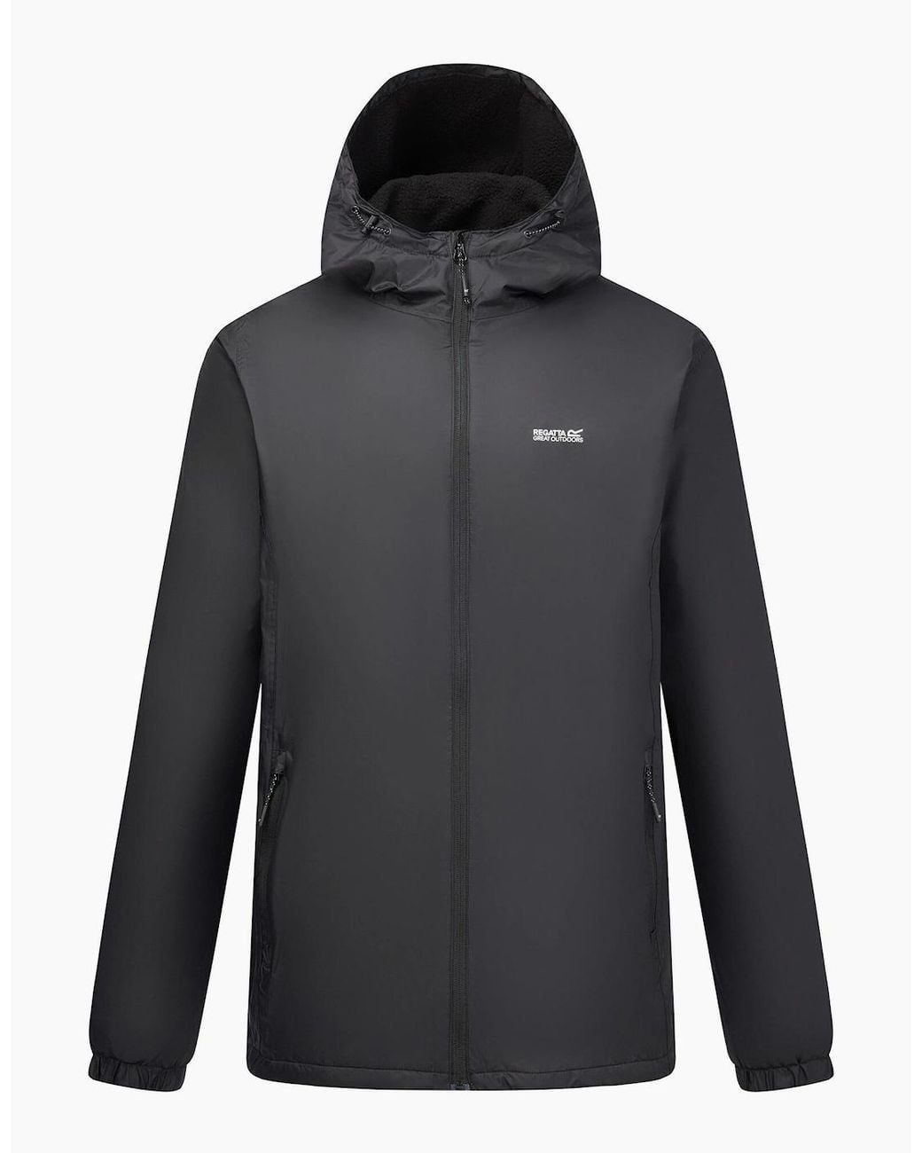 Regatta Black Kybre Fleece Lined Jacket for men