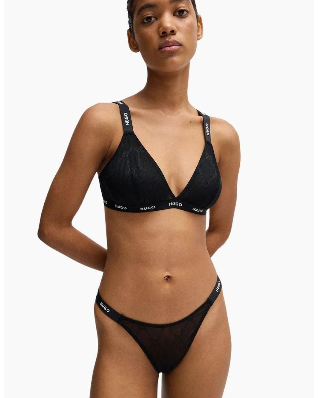 Boss Black Sporty Logo Lace String