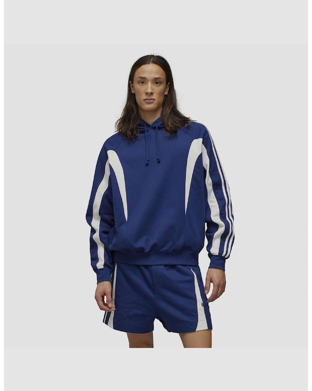 Y-3 Blue Line Hoodie for men