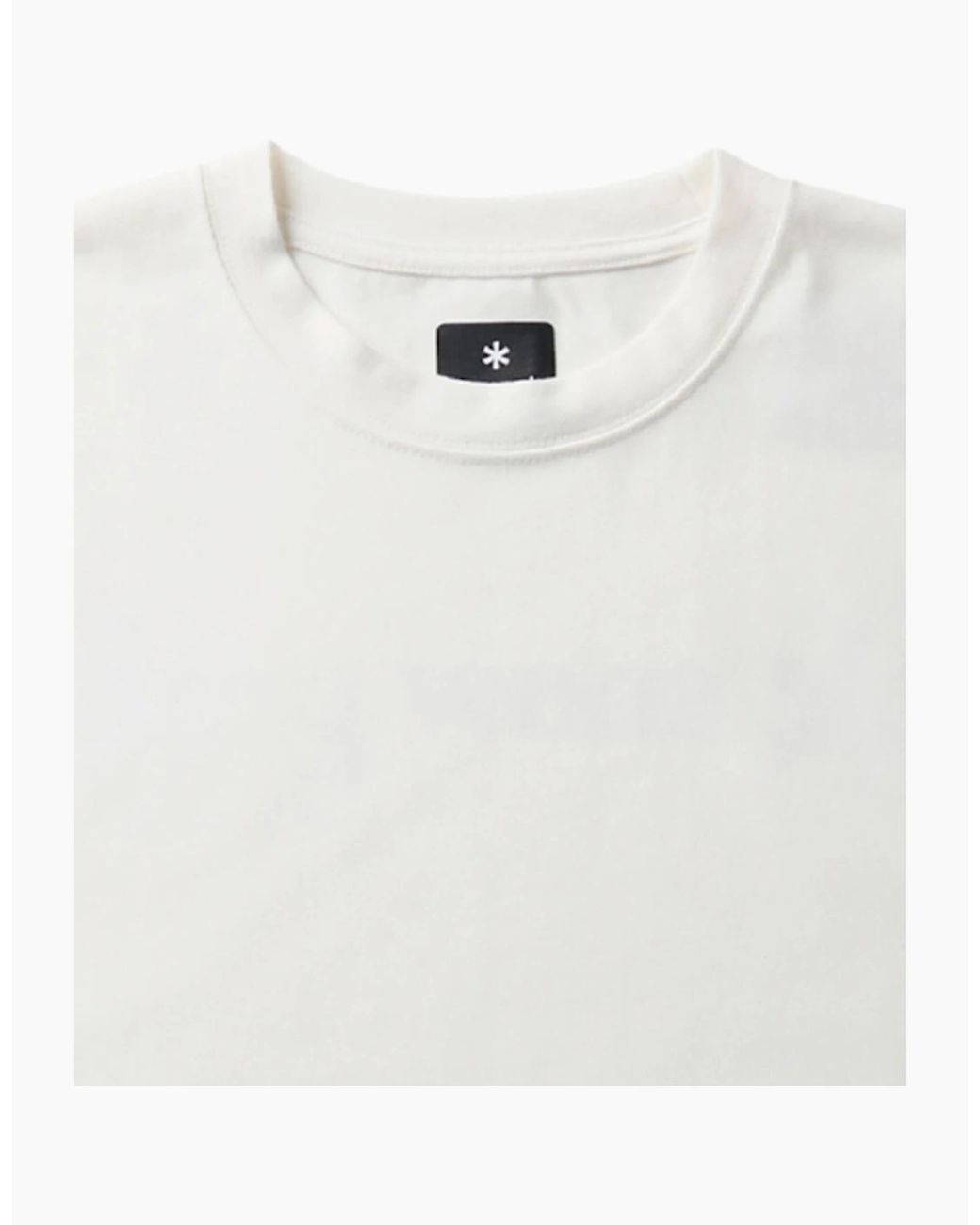 Snow Peak White Snow Peak Back Printed Logo T-Shirt