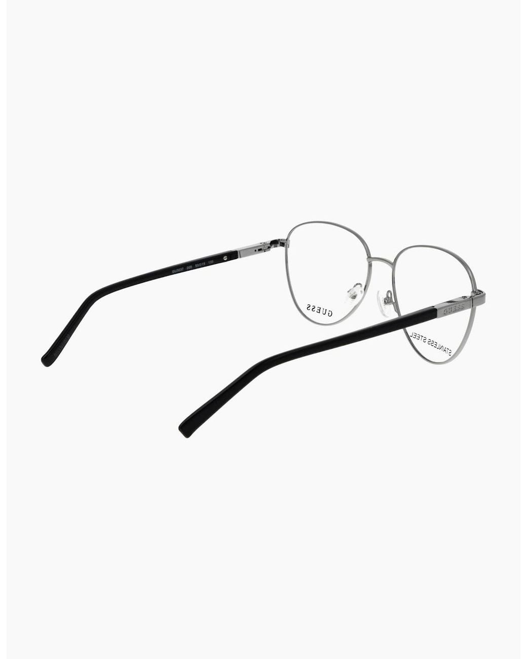 Guess Metallic Optical Frame Gu3037 005 53 for men
