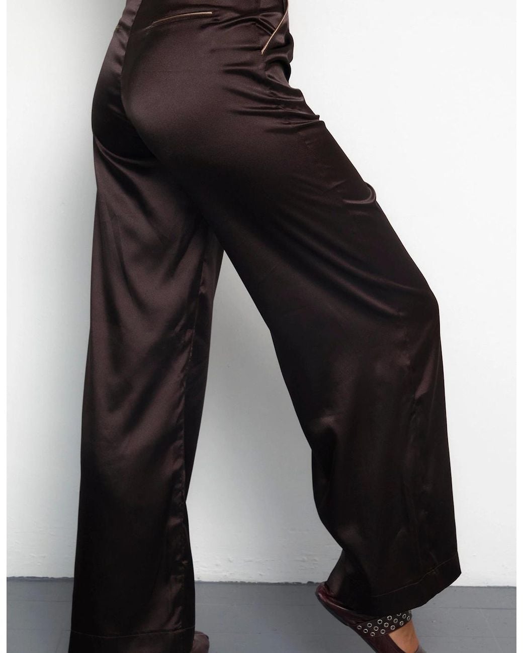 No Emotions UK Purple Naomi Trousers