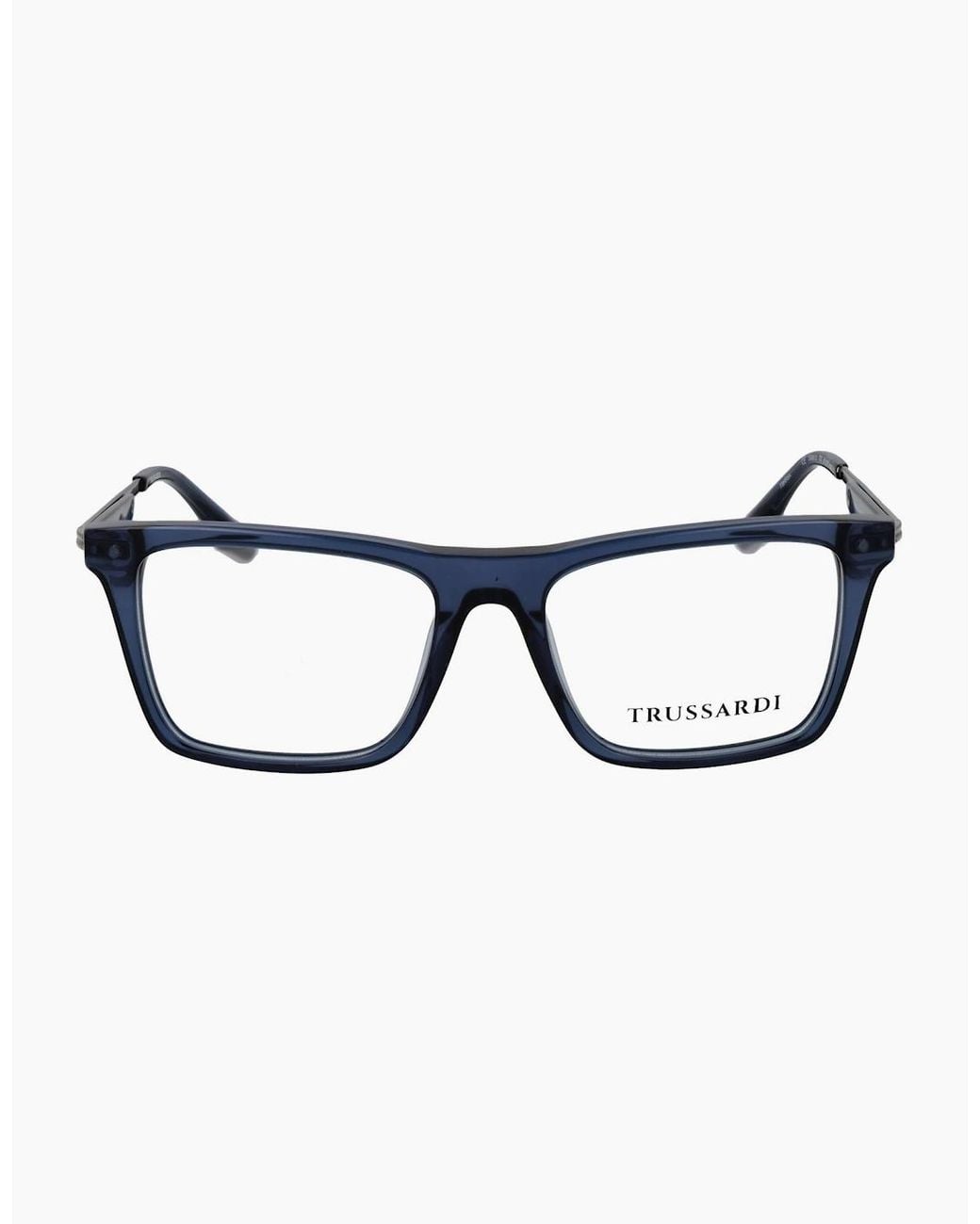 Trussardi Blue Optical Frame Tsm6013 T02 52 for men
