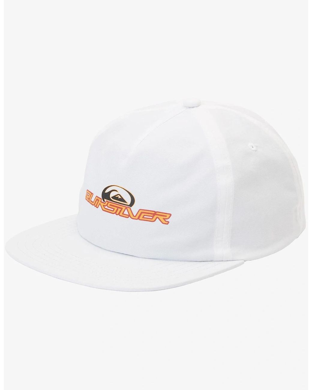 Quiksilver Pierdrop Baseball Cap in White for Men Lyst UK