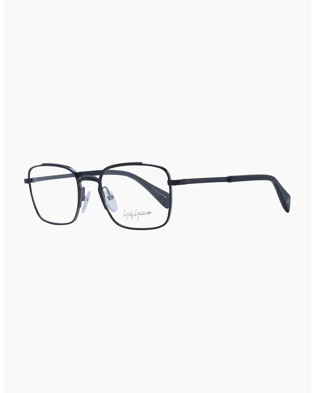 Yohji Yamamoto Black Optical Frame Yy3006 002 51 for men