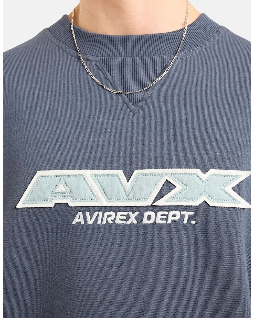 AVX Blue Squadie Sweatshirt for men