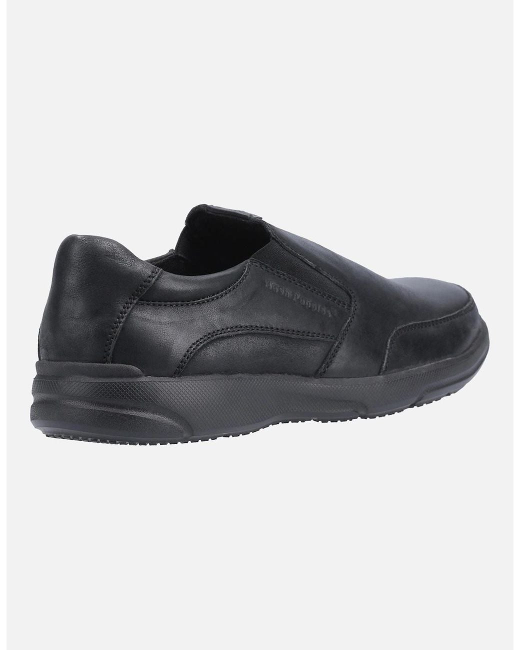 Hush Puppies Black Aaron Shoe for men
