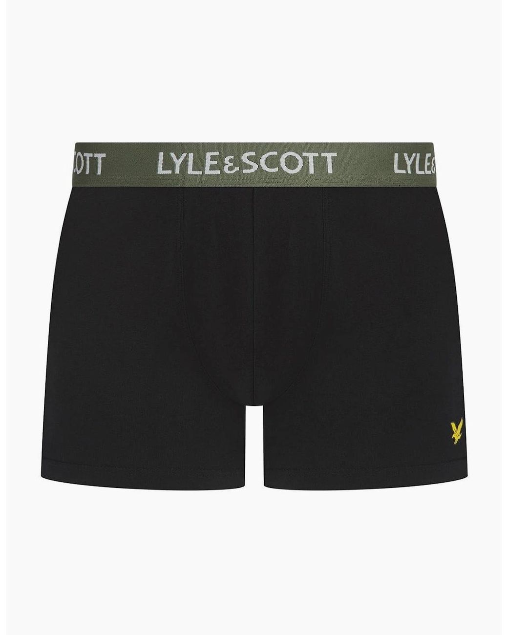 Lyle & Scott Black Booker 10Pk for men
