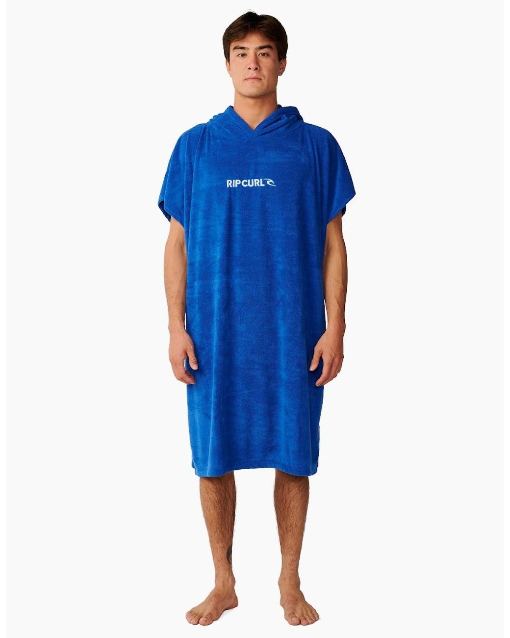 Rip Curl Blue Rip Curl Brand Hooded Towel Poncho