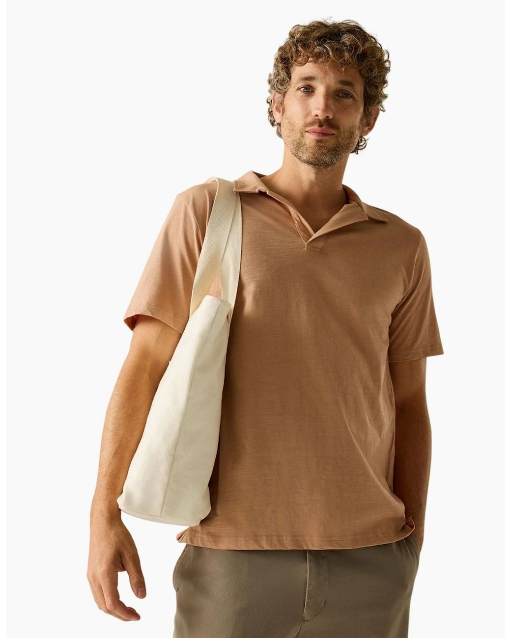 Regatta Brown Hadvo Polo Shirt for men