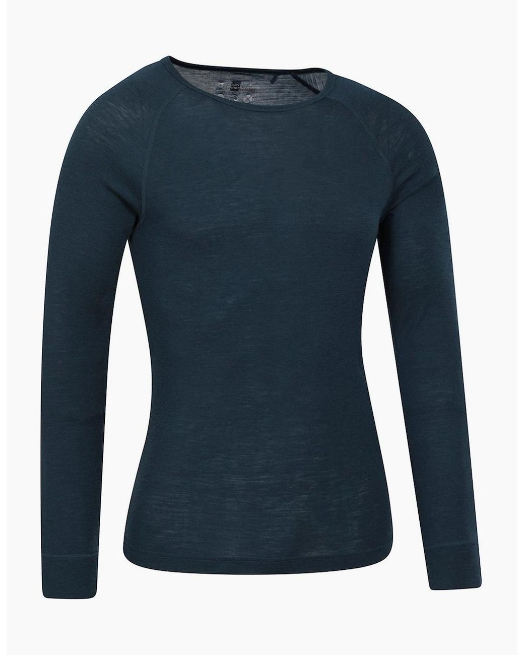 Mountain Warehouse Gray Merino Wool Thermal Top for men