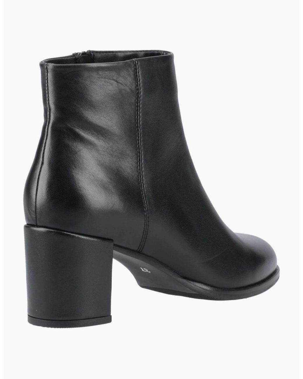 Hush Puppies Black Claridy Ankle Boots