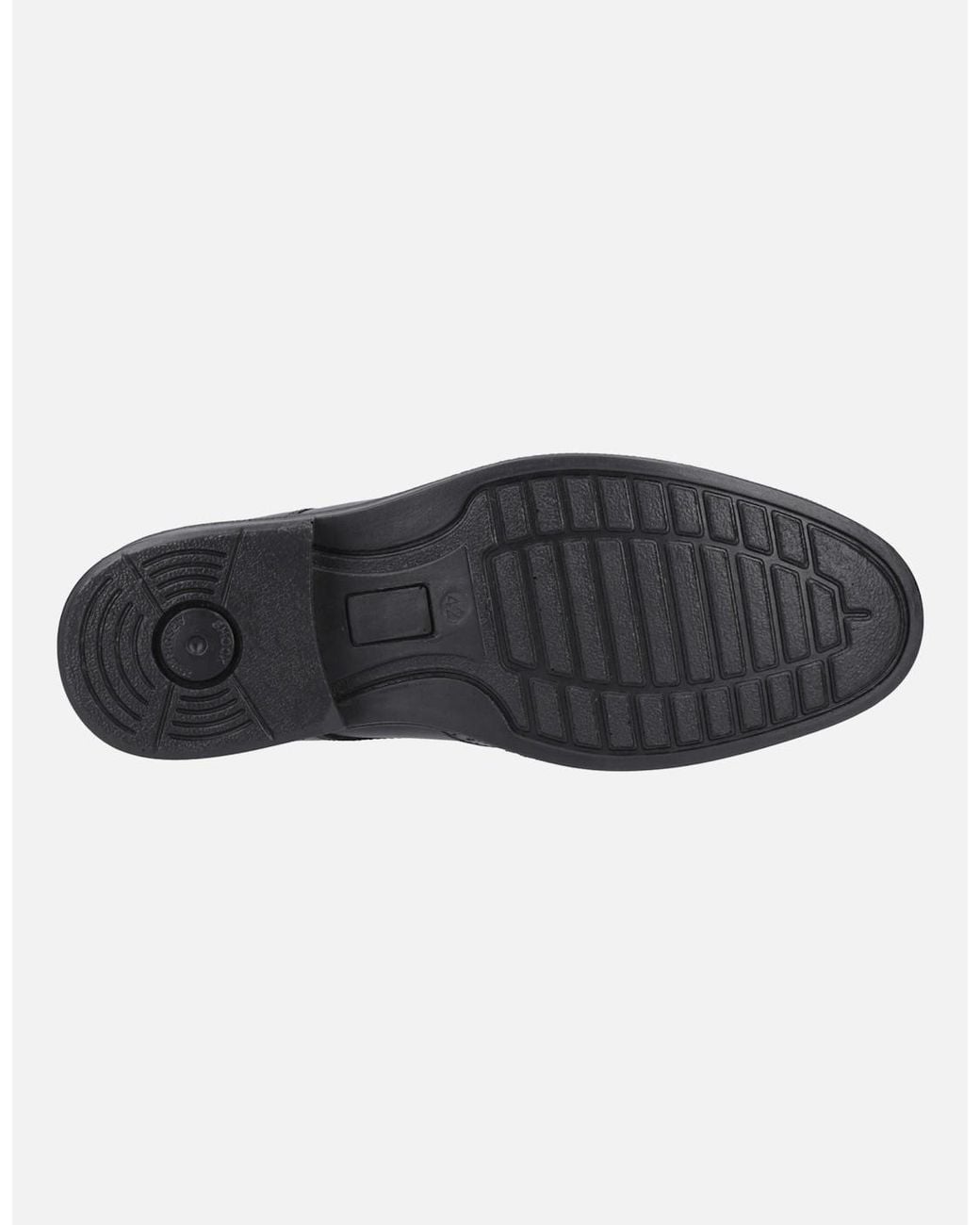 Hush Puppies Black Nolan Brogue for men