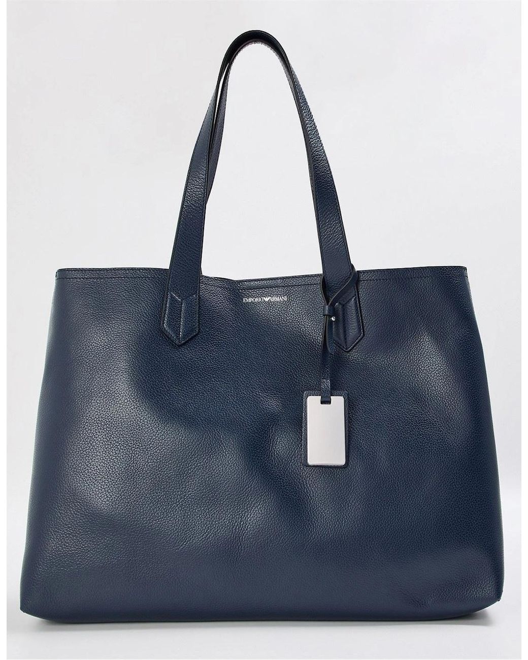 EA7 Blue Tote Bags