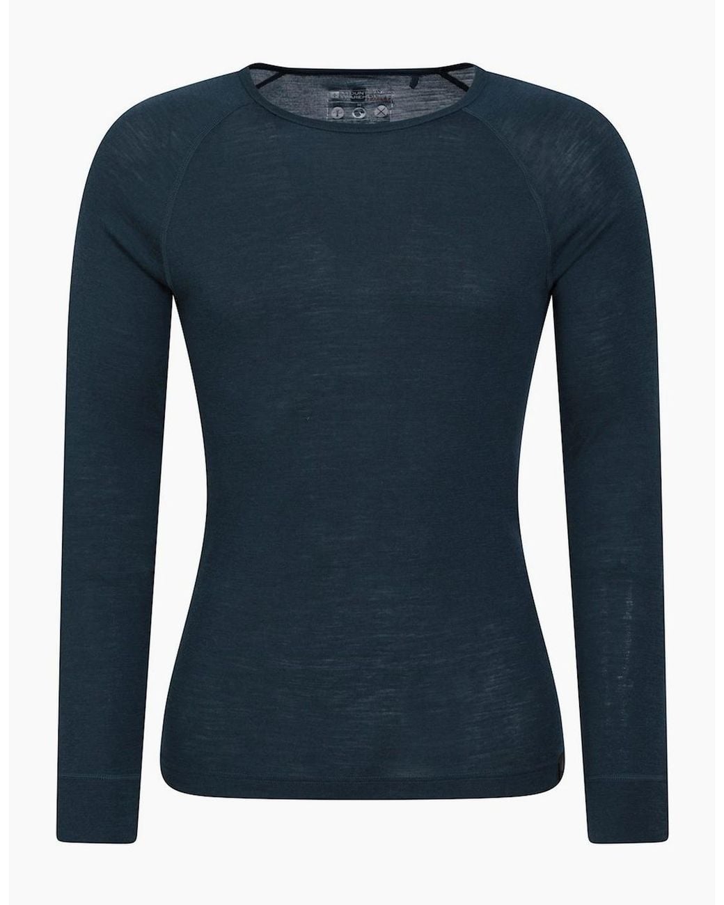 Mountain Warehouse Black Merino Wool Thermal Top for men