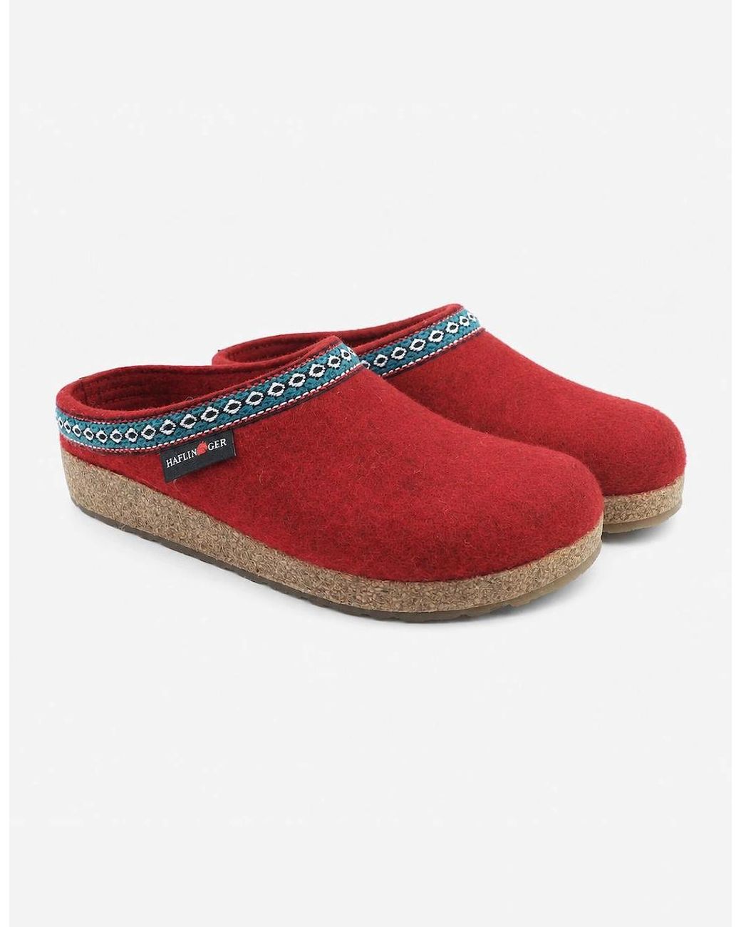 Haflinger Red Franzl Mules Paprika