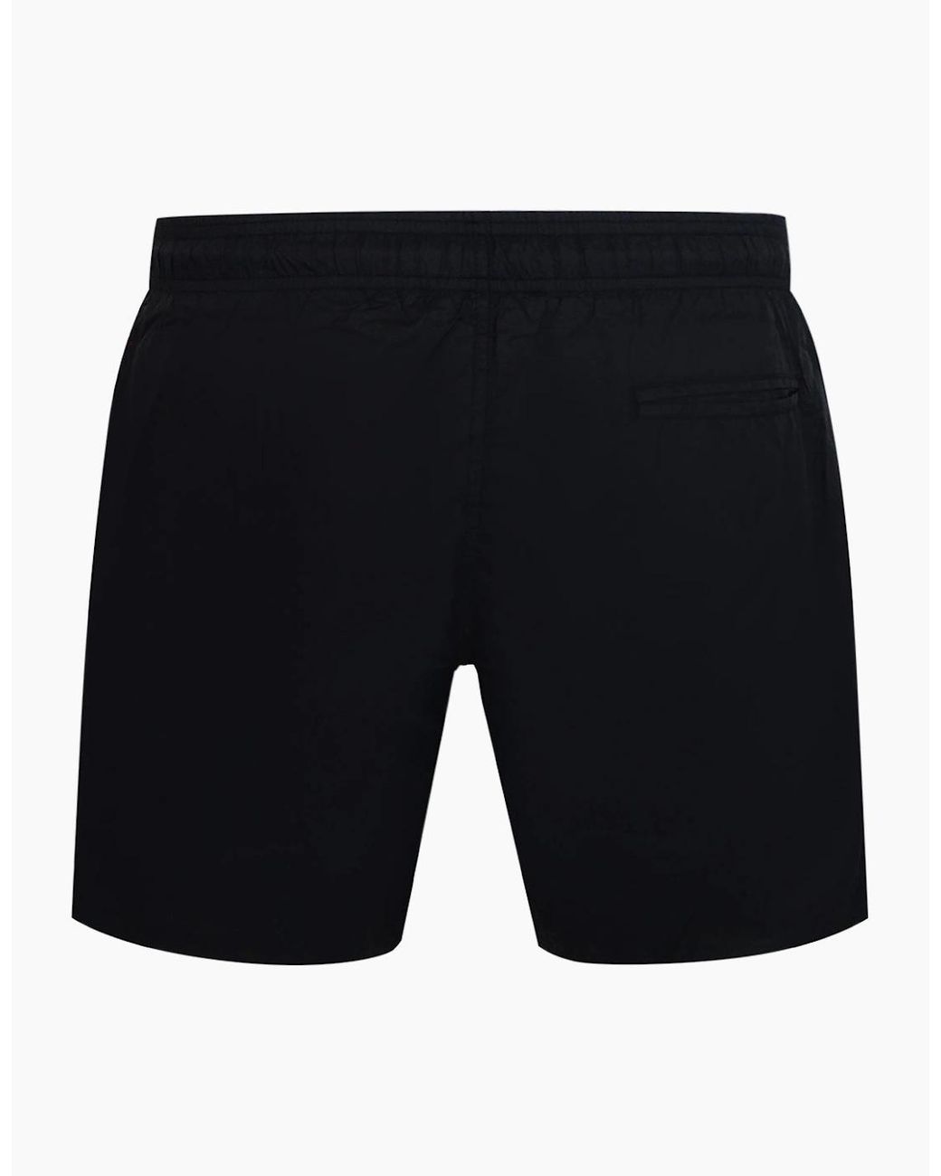 Philipp Plein Black Plein Sport Shade Logo Medium Boardshort Swim Shorts for men