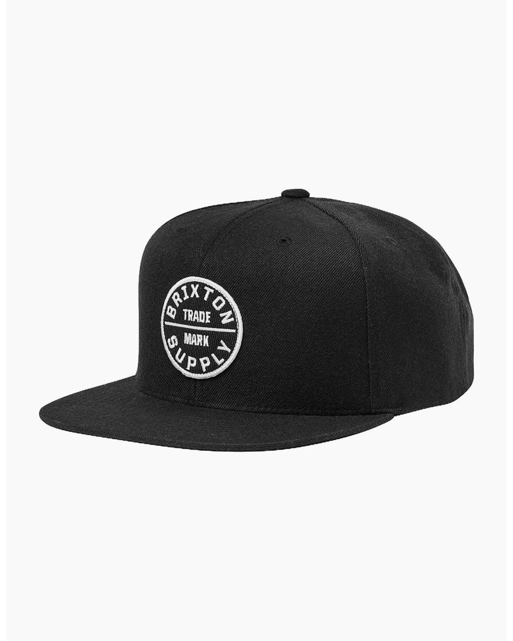 Brixton Blue Oath Iii Snapback Baseball Cap for men