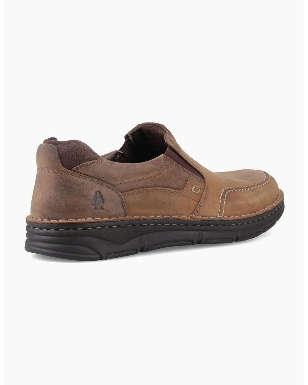 Hush Puppies Brown Franco Slip On Shoes for men