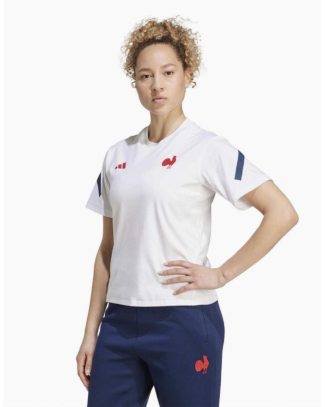 Adidas White Ffr Trvl T W